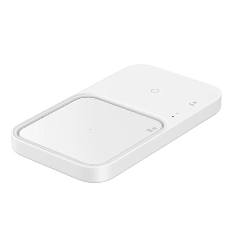 EP-P5400TWE Samsung DUO Podložka pre Bezdrôtové Nabíjanie White + Adaptér