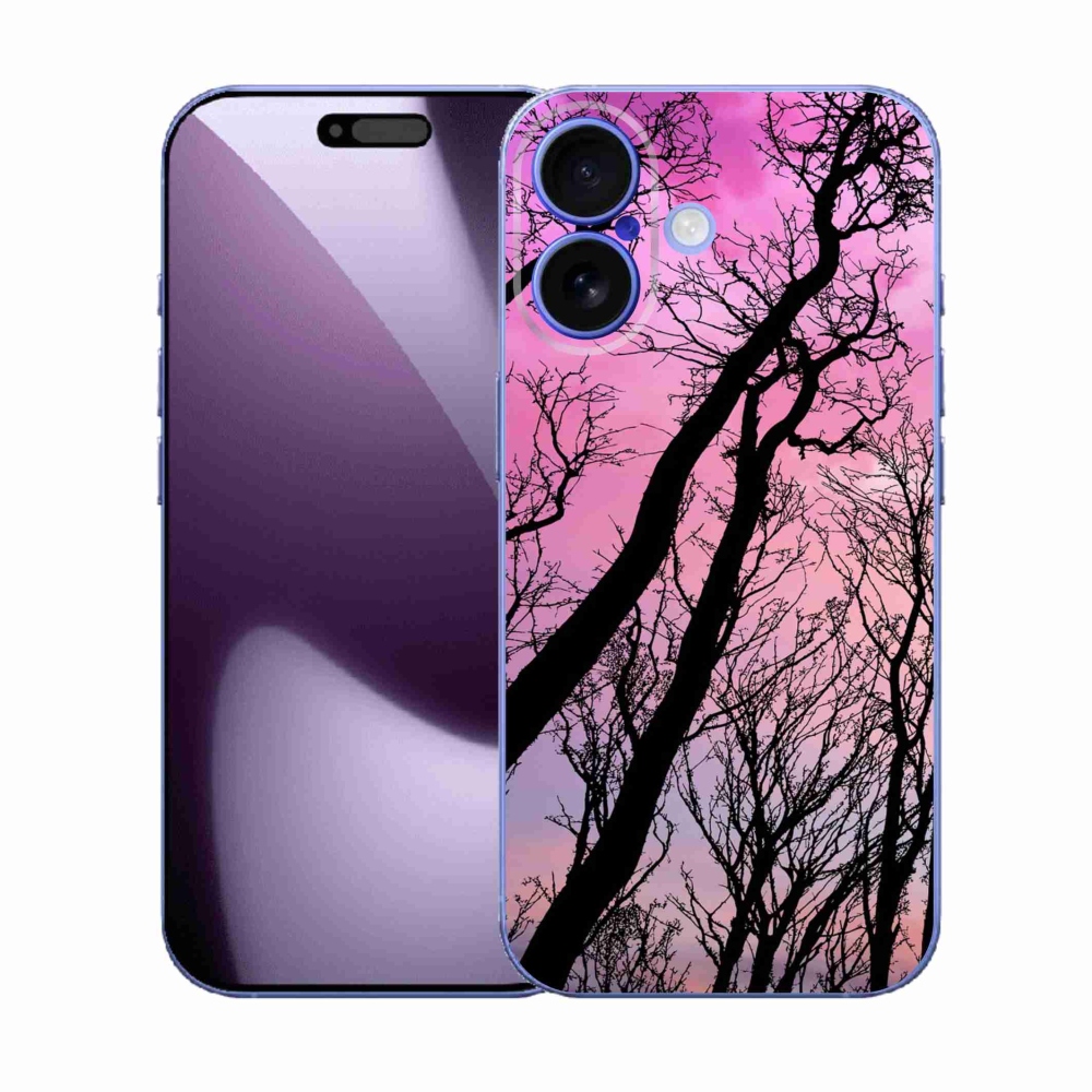 Gélový kryt mmCase na iPhone 17 - opadané stromy