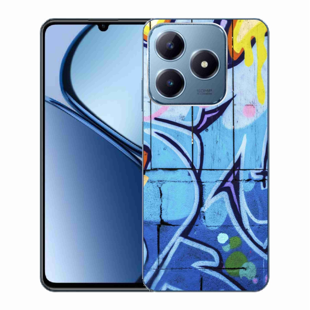 Gélový kryt mmCase na Realme C63 - graffiti