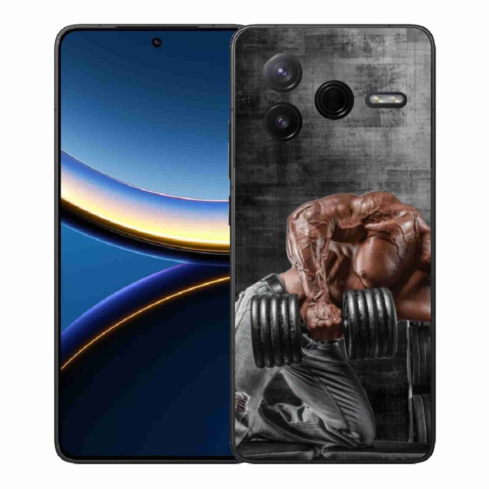 Gélový kryt mmCase na Xiaomi Poco F7 Pro - posilňovanie 1