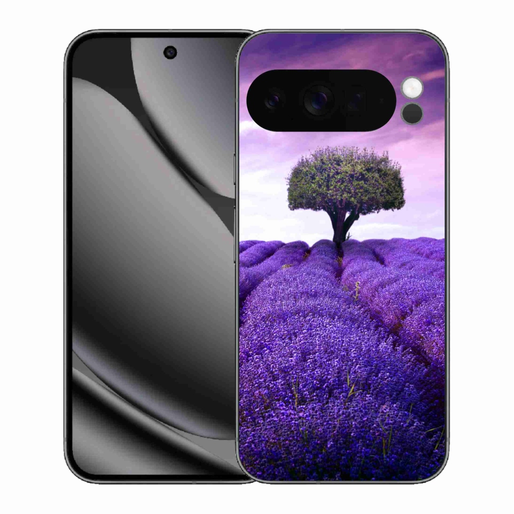 Gélový kryt mmCase na Google Pixel 10 Pro XL - levanduľová lúka