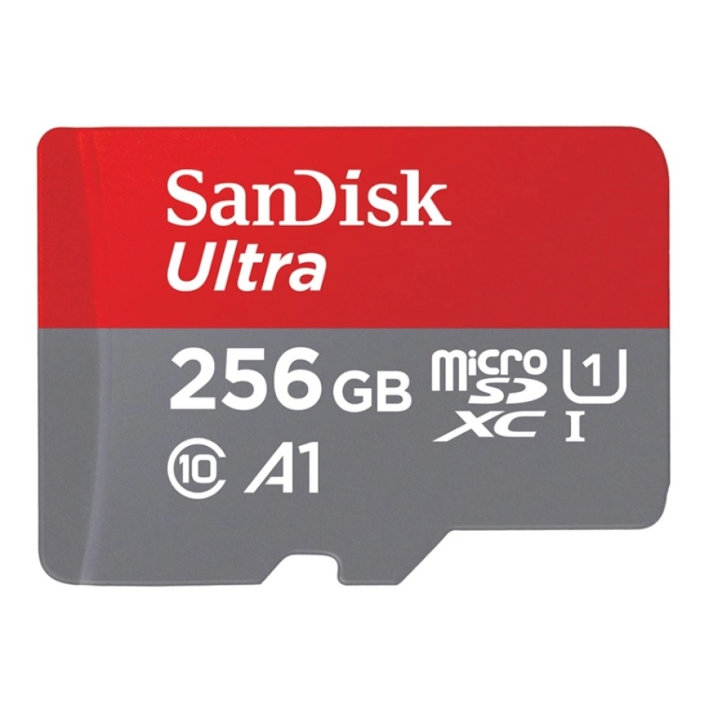 Vysokorýchlostná pamäťová karta SanDisk Ultra microSDXC 256 GB 150 MB/s A1 Class 10 UHS-I + SD Adaptér