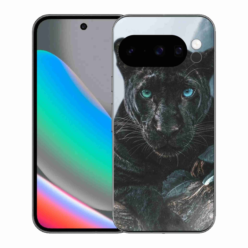Gélový kryt mmCase na Google Pixel 10 Pro - čierny panter