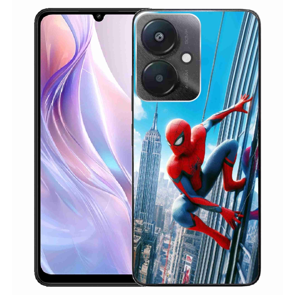 Gélový kryt mmCase na Xiaomi Redmi 13C 5G - spiderman