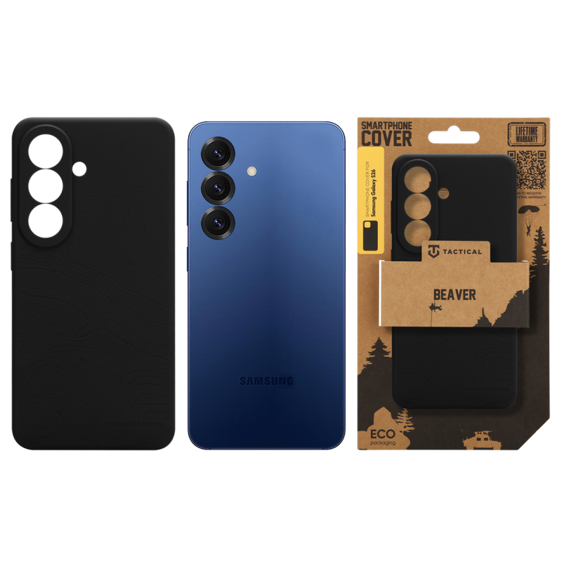 Taktický kryt Beaver pre Samsung Galaxy S26 Asphalt