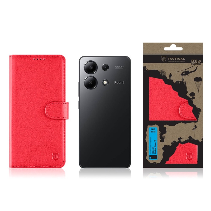 Tactical Field Notes pre Xiaomi Redmi Note 13 5G Red