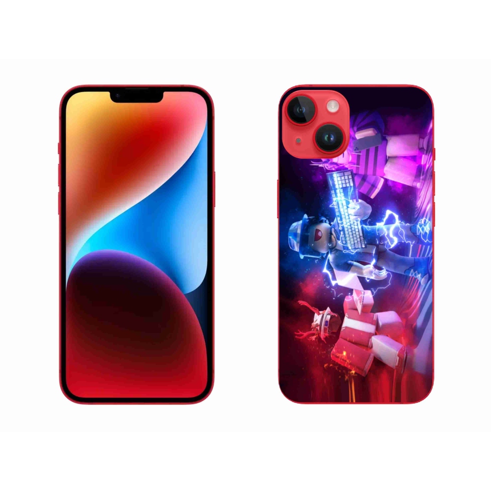 Gélový kryt mmCase na iPhone 14 Plus - roblox