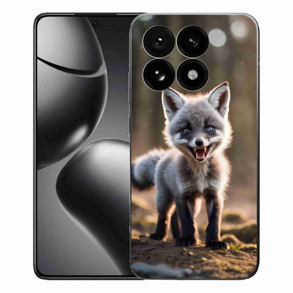 Gélový kryt mmCase na Xiaomi 15T - rozzúrená líška