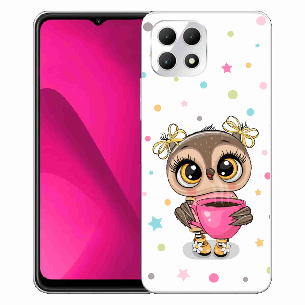 Gélový kryt mmCase na T-Mobile T Phone 2 - kreslená sovička