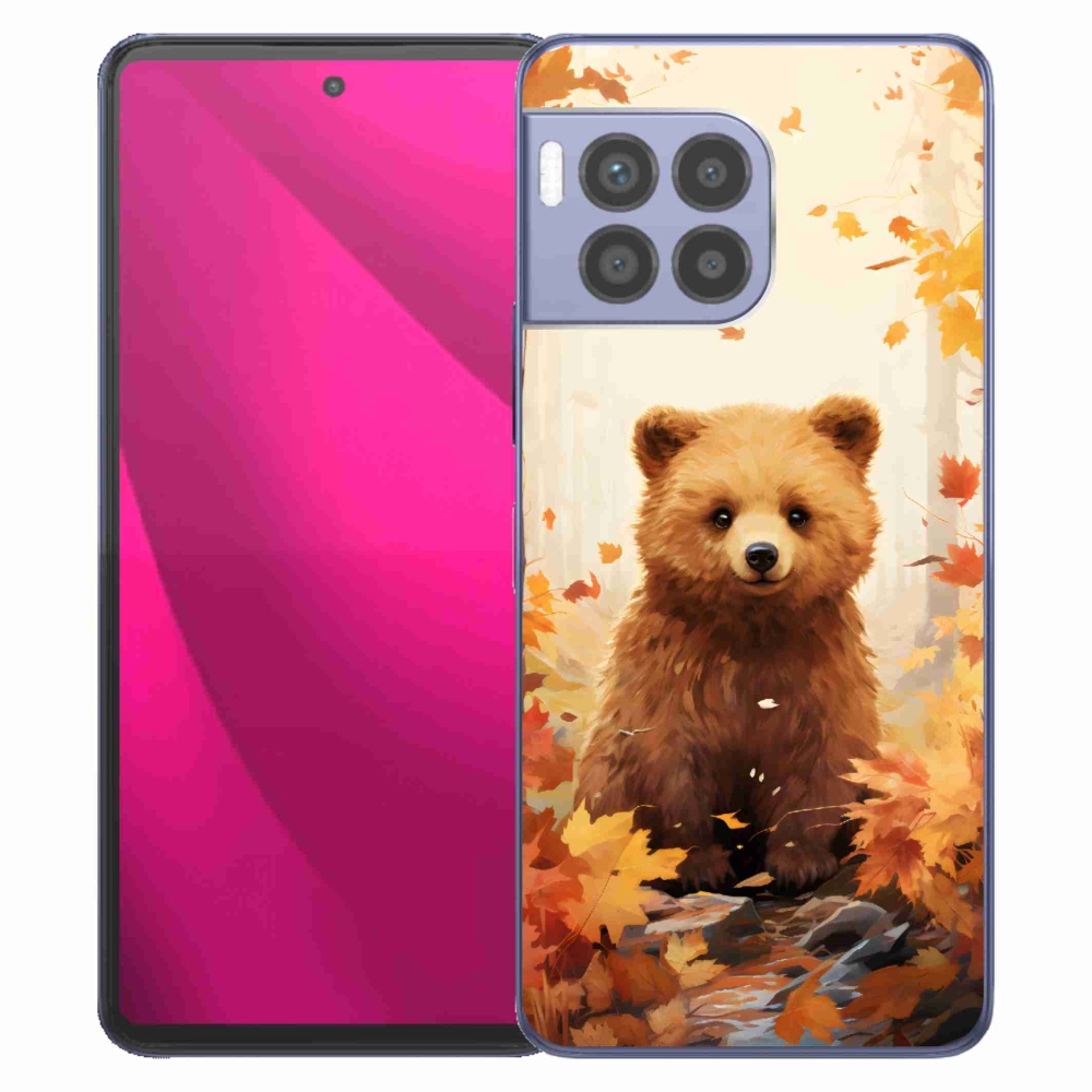 Gélový kryt mmCase na T-Mobile T Phone 2 Pro - medveď v lese