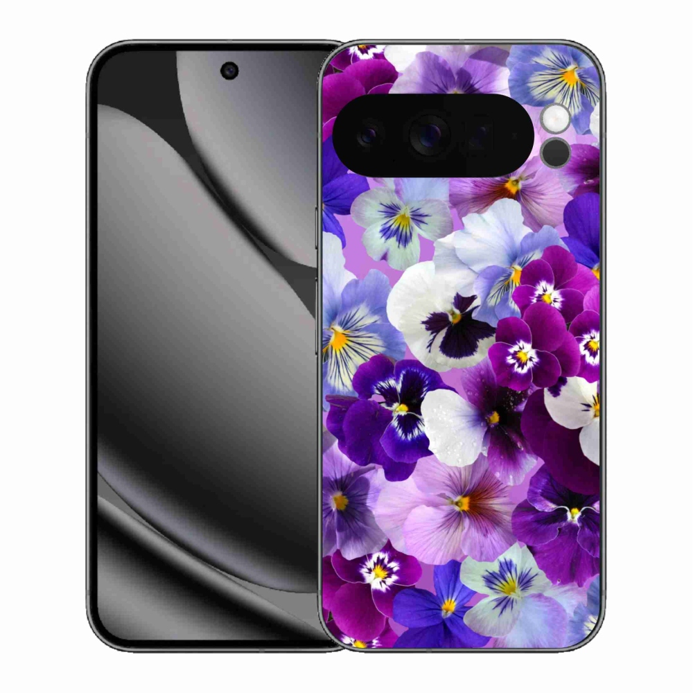 Gélový kryt mmCase na Google Pixel 10 Pro XL - kvety 9