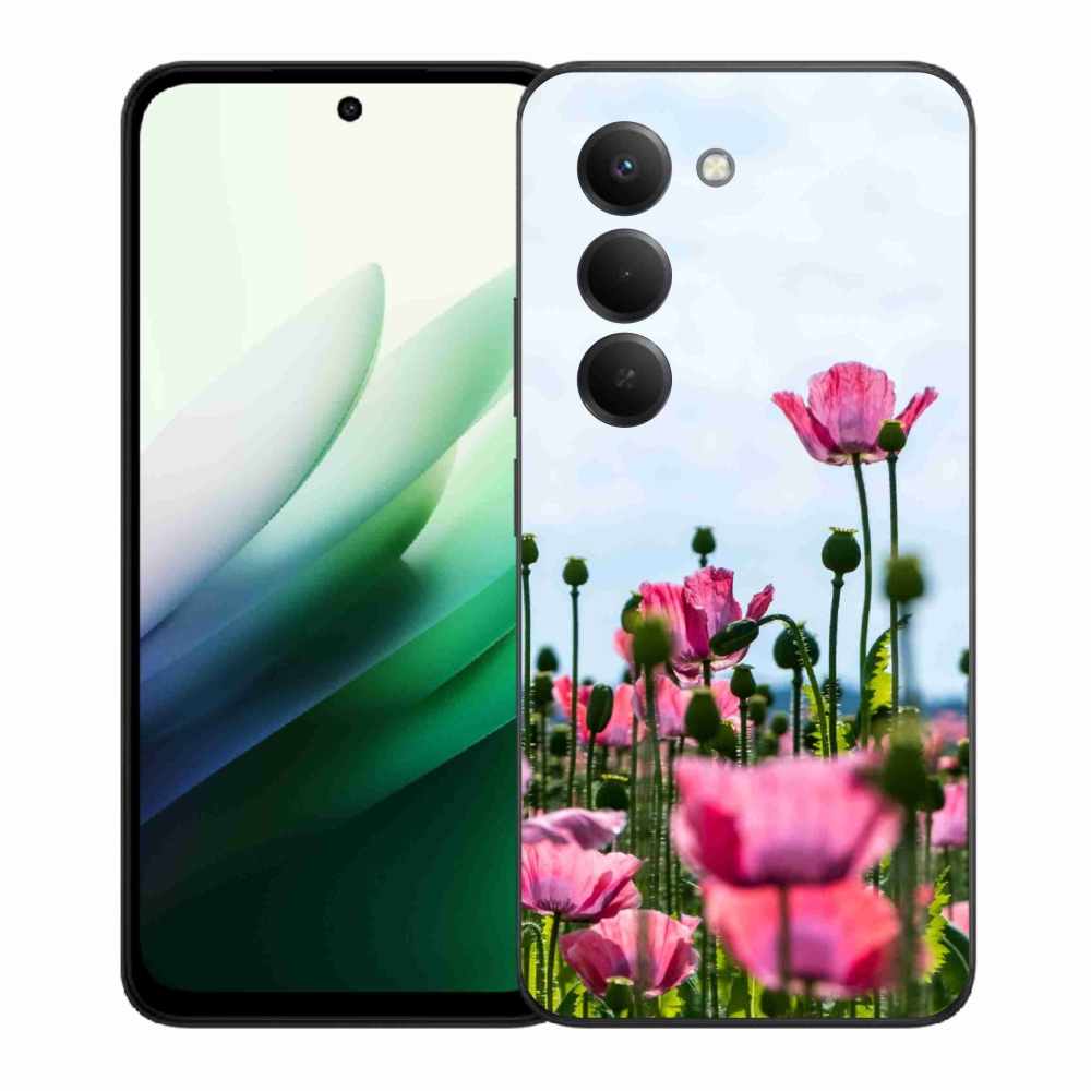 Gélový kryt mmCase na Xiaomi Redmi 15 5G (169mm) - vlčí mak
