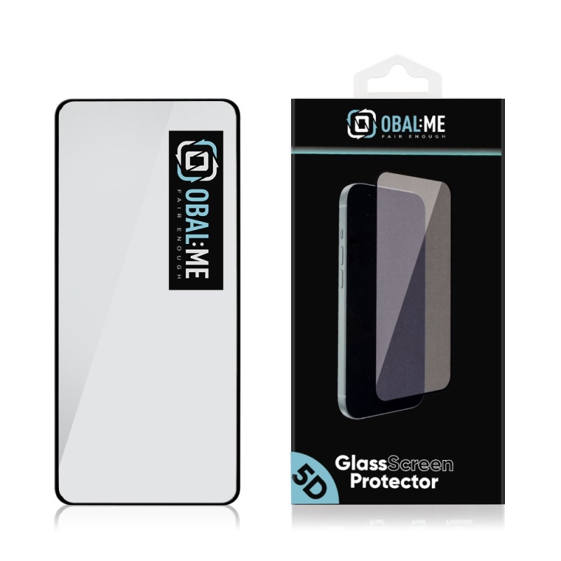 OBAL:ME 5D Tvrdené Sklo pre Motorola G85 Black