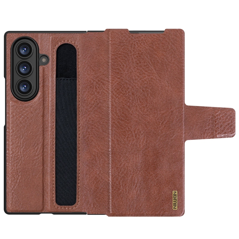 Puzdro Nillkin Aoge pre Samsung Galaxy Z Fold 7 Brown