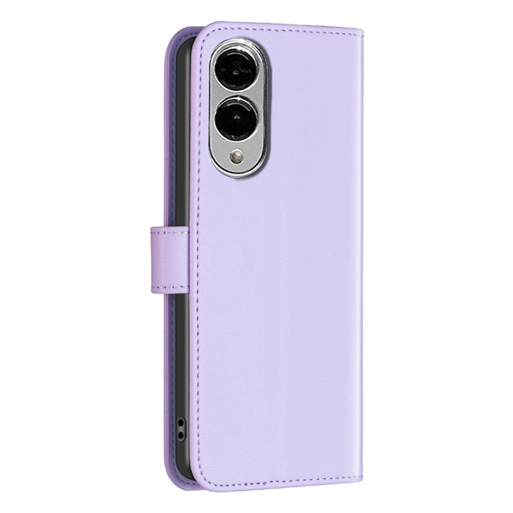 BNF knižkové púzdro na Samsung Galaxy S25 Edge - svetlofialové