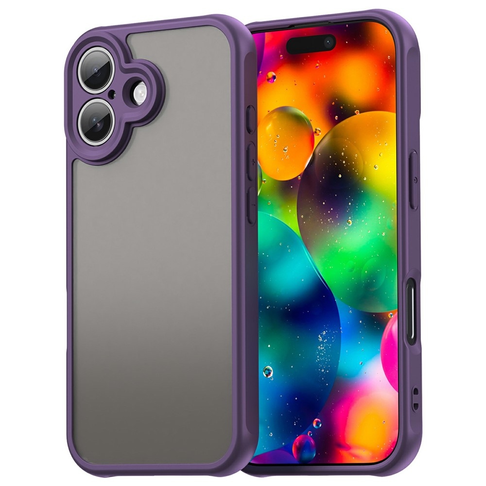 Proof gélový obal s pevným chrbtom na iPhone 17 - fialový
