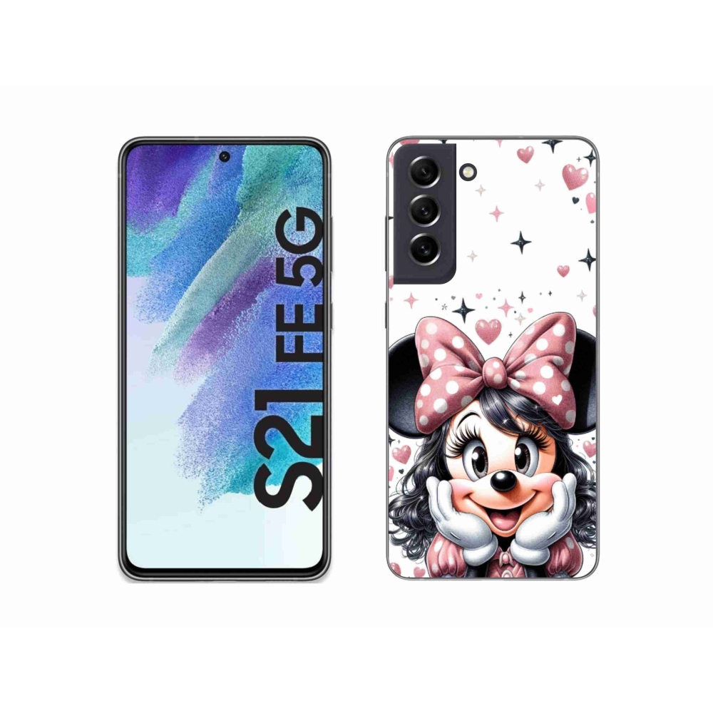 Gélový kryt mmCase na Samsung Galaxy S21 FE 5G - minnie