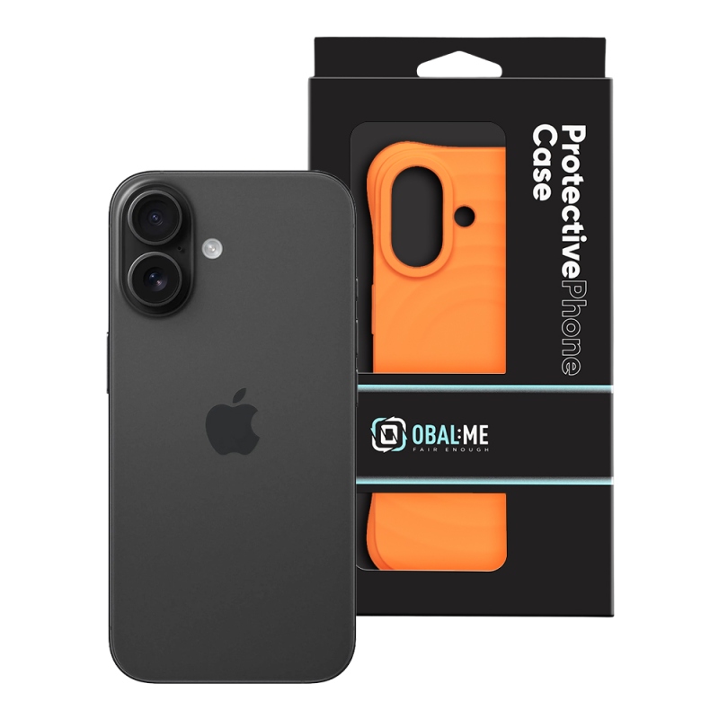 OBAL:ME MagNetix Orbit Puzdro pre Apple iPhone 16, oranžové