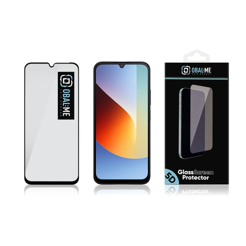 OBAL:ME 5D tvrdené sklo pre Xiaomi Redmi A7, čierne
