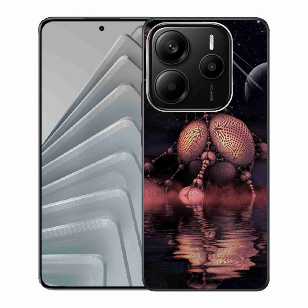 Gélový kryt mmCase na Xiaomi Redmi Note 14 5G - abstraktný motiv 19