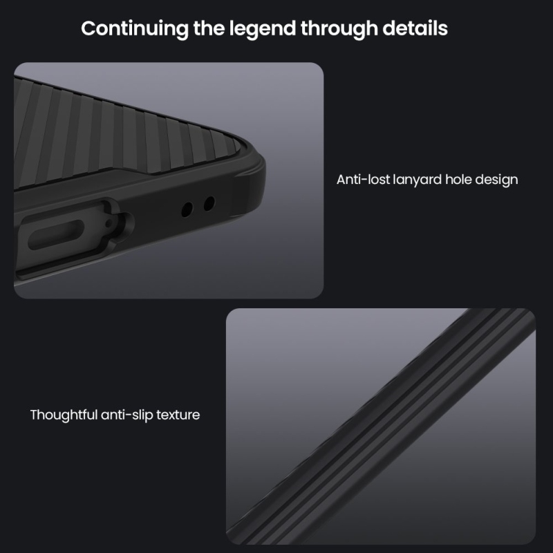 Nillkin CamShield PRO Magnetický zadný kryt pre Samsung Galaxy A57 Black