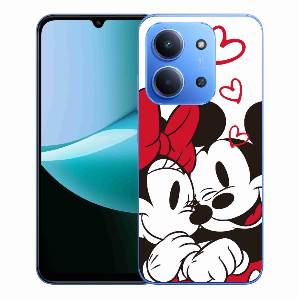 Gélový kryt mmCase na Xiaomi Redmi 15C 4G/5G (173mm) - minnie a mickey