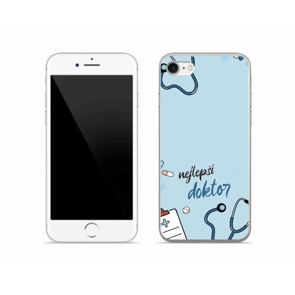 Gélový kryt mmCase na iPhone SE (2020) - najlepší doktor