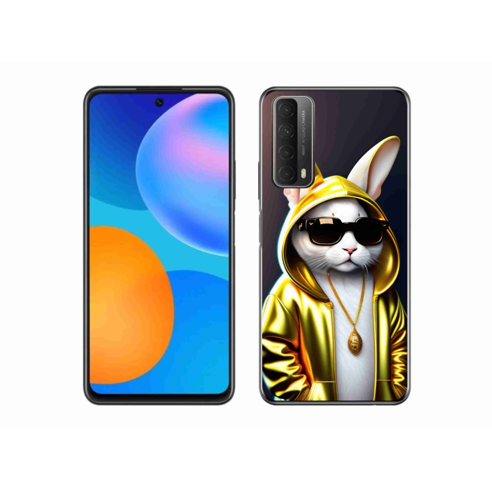 Gelový kryt mmCase na Huawei P Smart (2021) - kočka boss