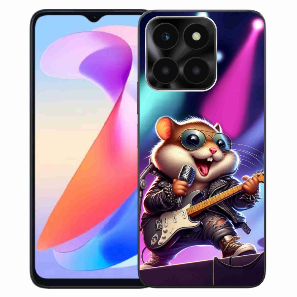 Gélový kryt mmCase na Honor X6a - škrečok rocker