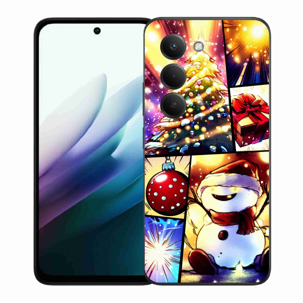Gélový kryt mmCase na Xiaomi Redmi 15 4G/5G (171mm) - vianočné motívy 1