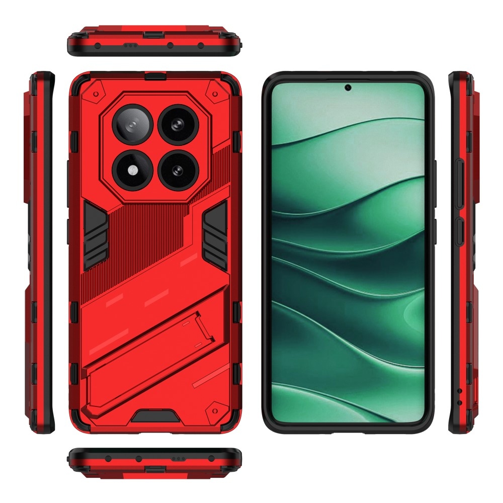 Armory odolný kryt na Xiaomi Redmi Note 14 Pro 5G/Poco X7 5G - červený