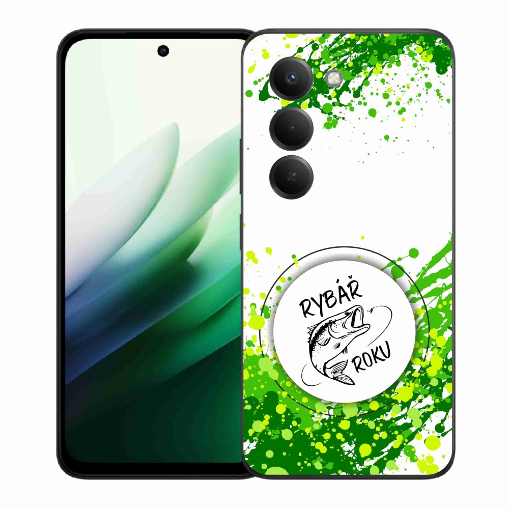 Gélový kryt mmCase na Xiaomi Redmi 15 5G (169mm) - rybár roka biele pozadie