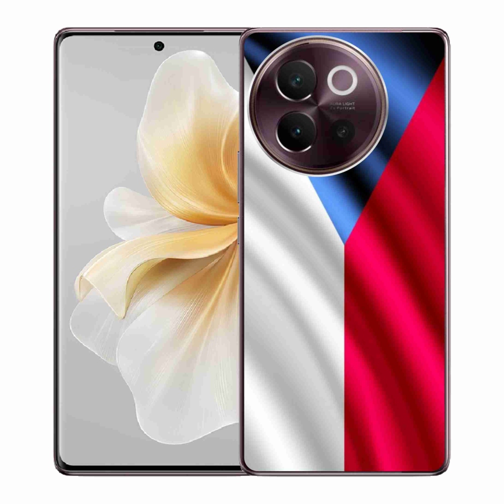 Gélový kryt mmCase na Vivo V40 Lite 5G - česká vlajka