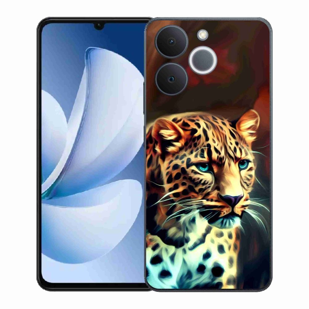 Gélový kryt mmCase na Realme Note 70T - leopard
