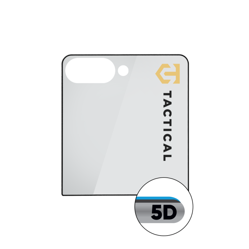 Tactical Glass Shield 5D sklo pre Samsung Galaxy Z Flip 8 Black (vonkajšie) 