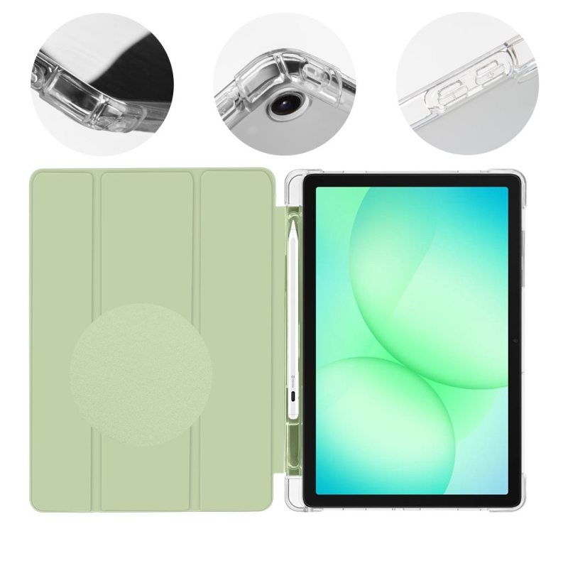 OBAL:ME MistyTab Puzdro pre Samsung Galaxy Tab A11+ Light Green