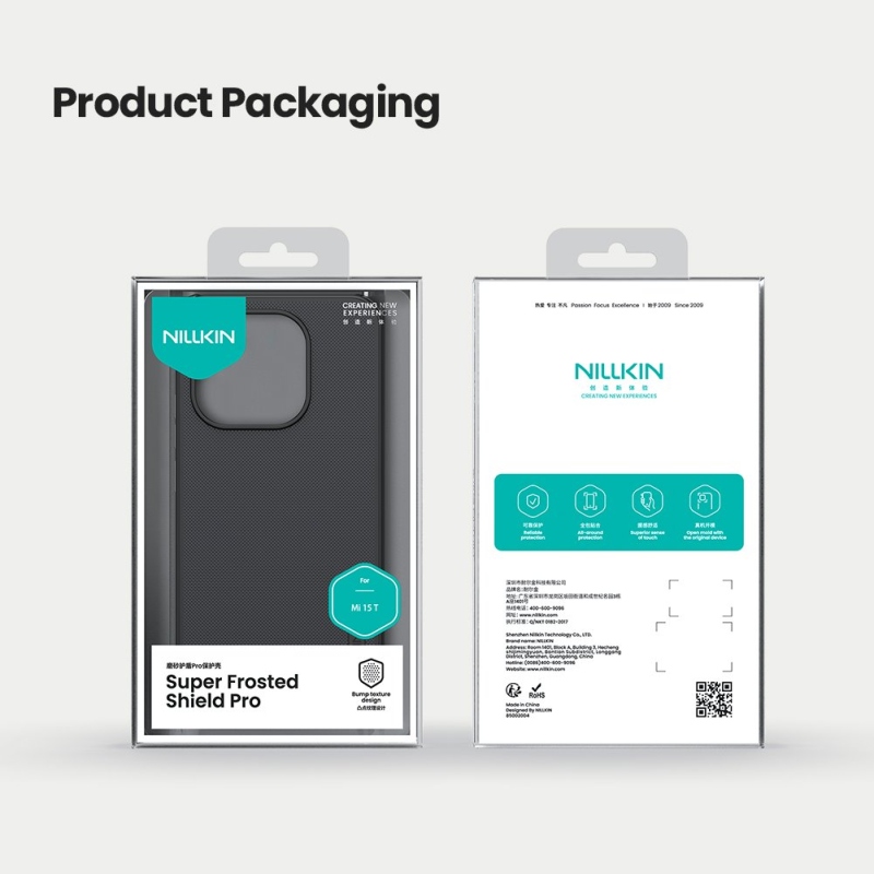 Nillkin Super Frosted PRO Zadný kryt pre Xiaomi 15T Black