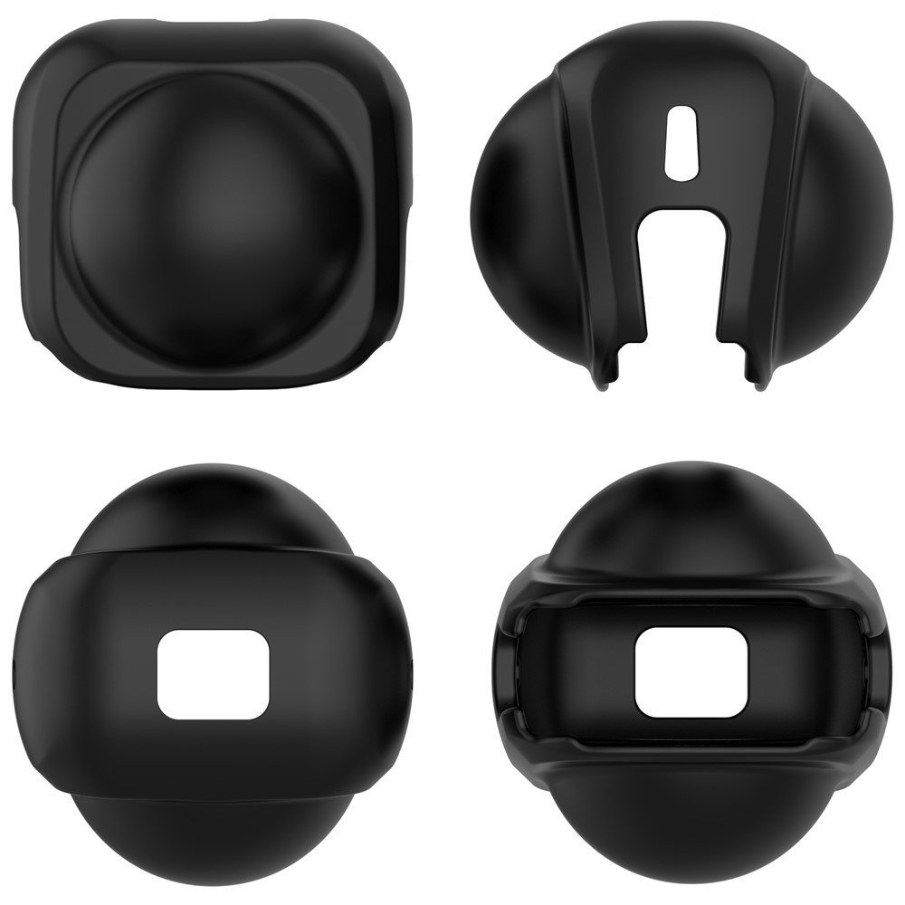 Silikónová krytka objektívov pre Insta360 X5 a X4 - čierna