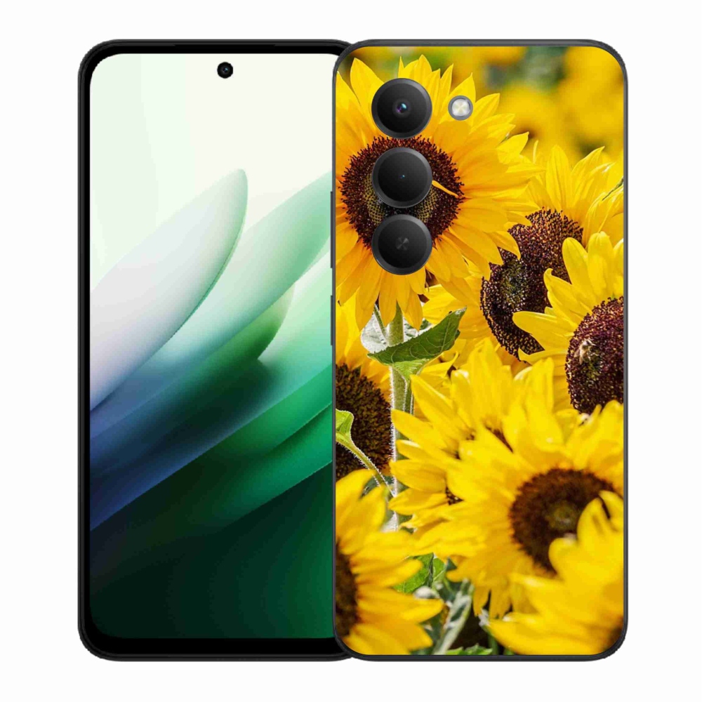 Gélový kryt mmCase na Xiaomi Redmi 15 5G (169mm) - slnečnica
