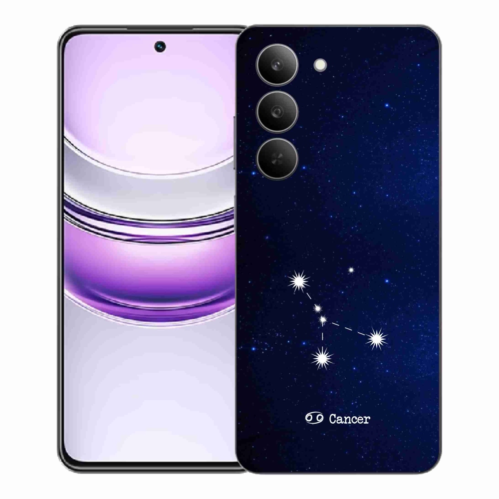 Gélový kryt mmCase na Realme 14x 5G - súhvezdie Raka
