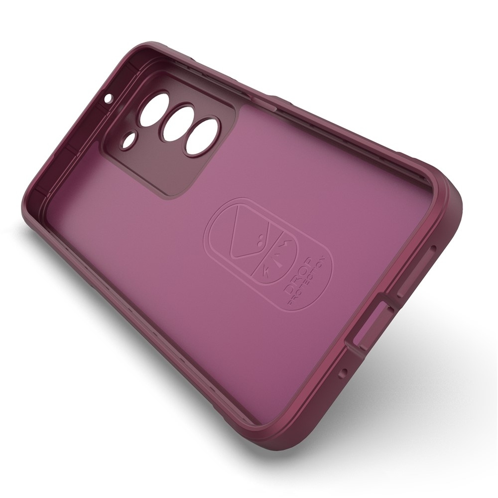 Rugg odolný gélový obal na Xiaomi Redmi 15 5G (169mm) - vínový