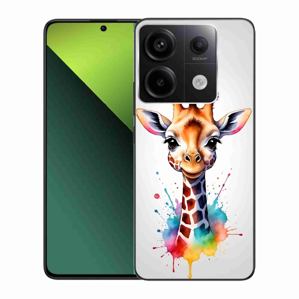 Gélový kryt mmCase na Xiaomi Redmi Note 13 Pro 5G/Poco X6 5G - žirafa 1