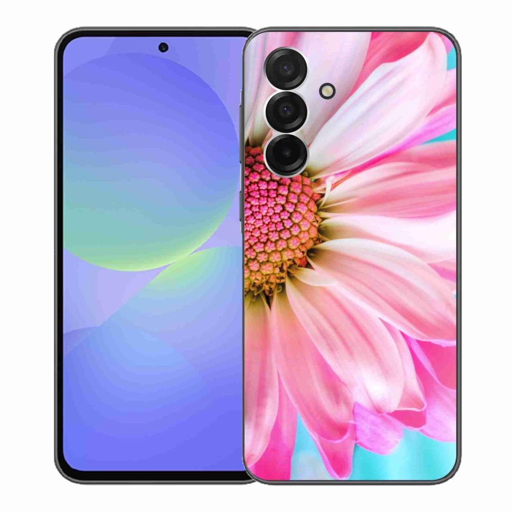Gélový kryt mmCase na Samsung Galaxy A36 5G - ružová kvetina
