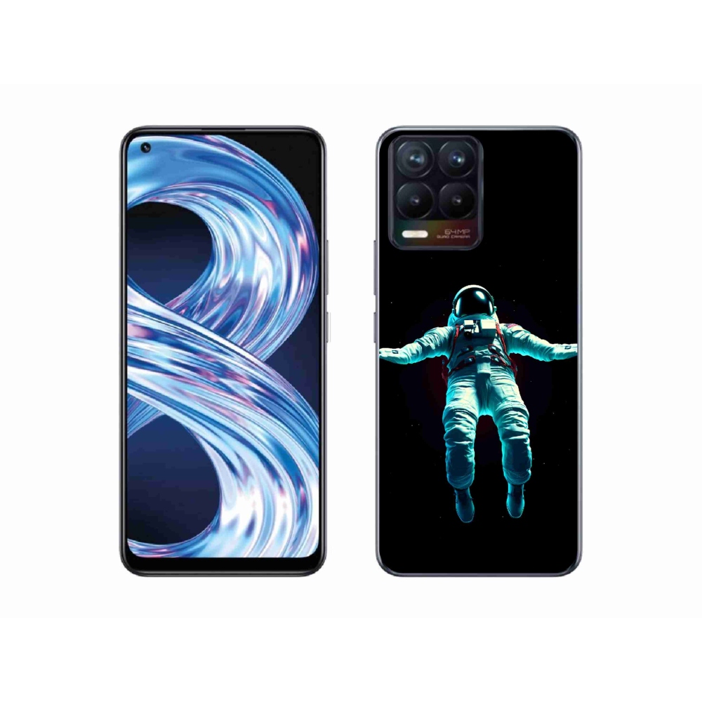 Gélový kryt mmCase na Realme 8 Pro - kozmonaut