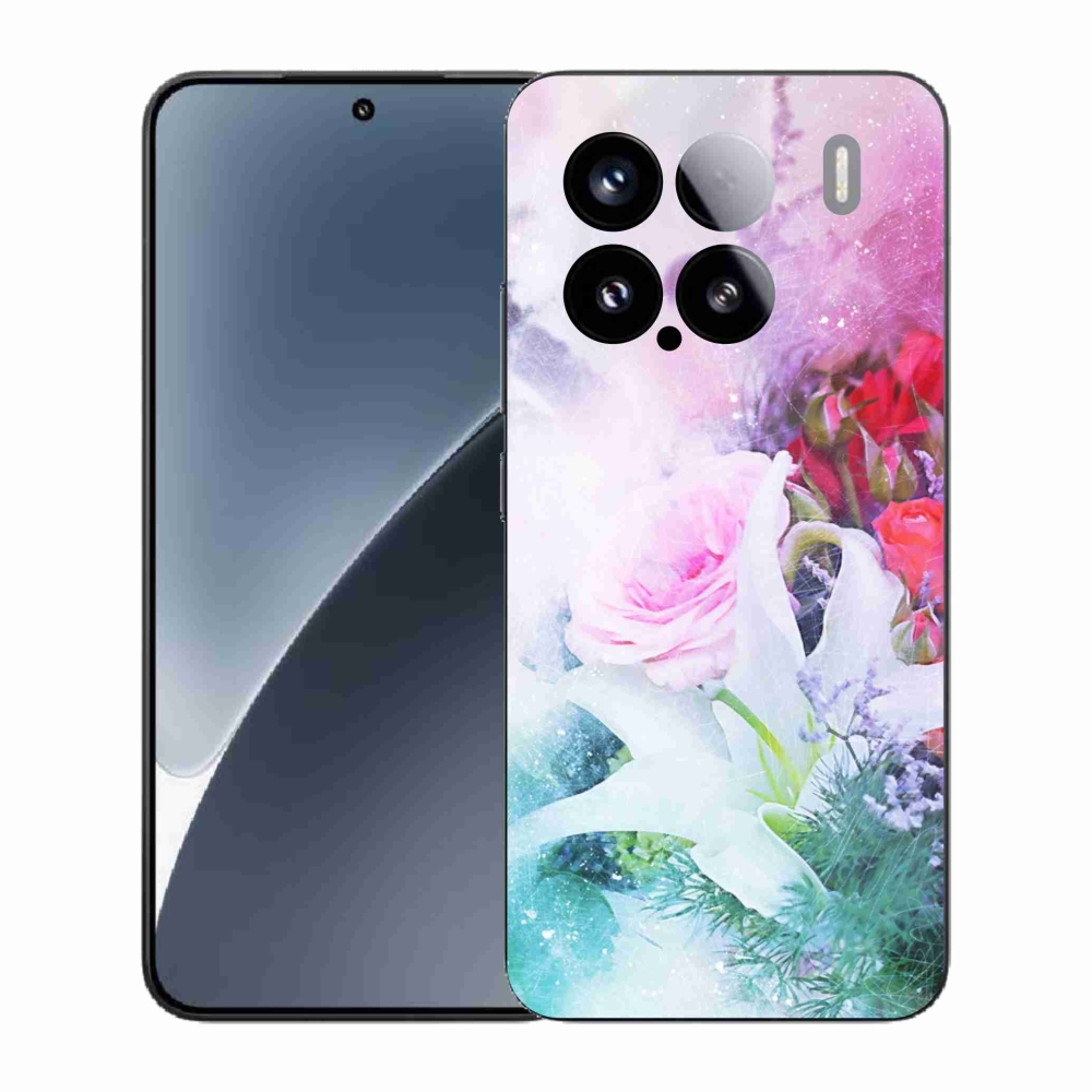 Gélový kryt mmCase na Xiaomi 15 - kvety 4