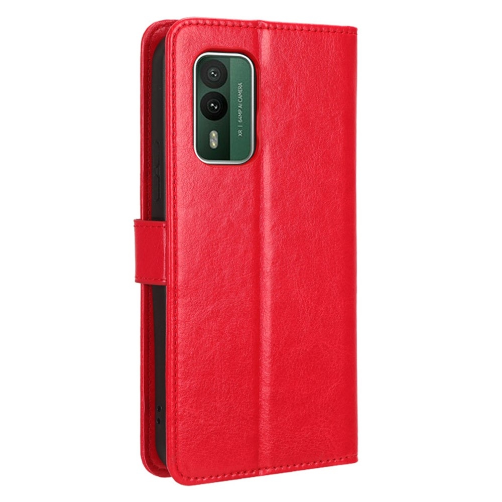 Horse knižkové puzdro na Nokia XR21 - červené
