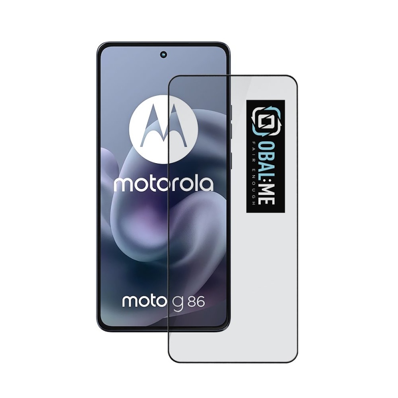 BALENIE:ME 5D tvrdené sklo pre Motorola G86/G86 Power Black