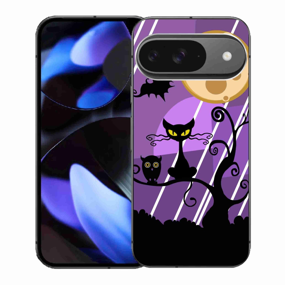 Gélový kryt mmCase na Google Pixel 9/9 Pro - halloween