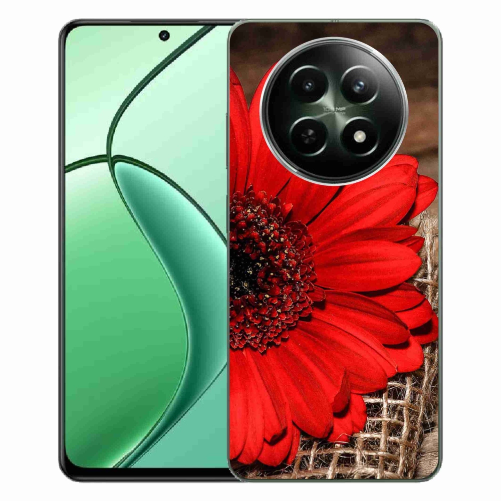 Gélový kryt mmCase na Realme 12 5G/12x 5G - gerbera