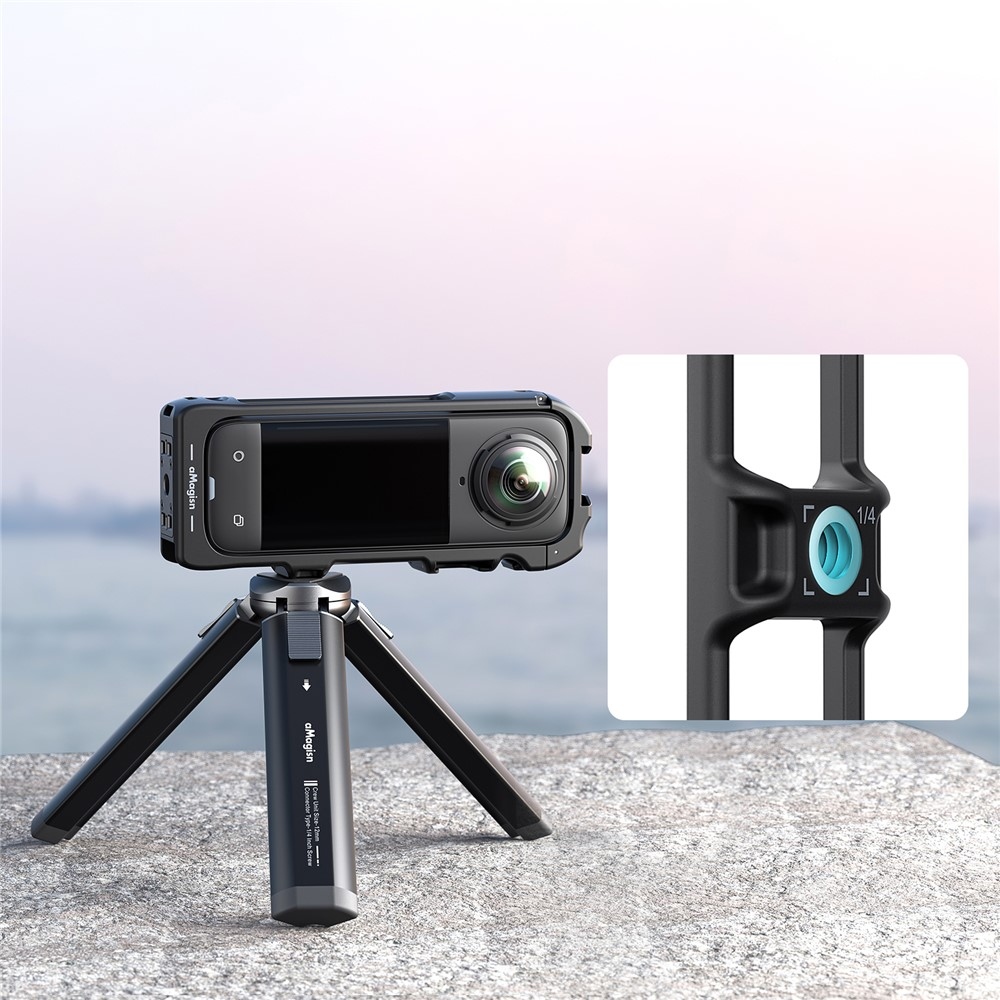 AMAGISN rýchloupínací ochranný rám pre Insta360 X5